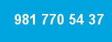 981 770 54 37 981 770 54 37